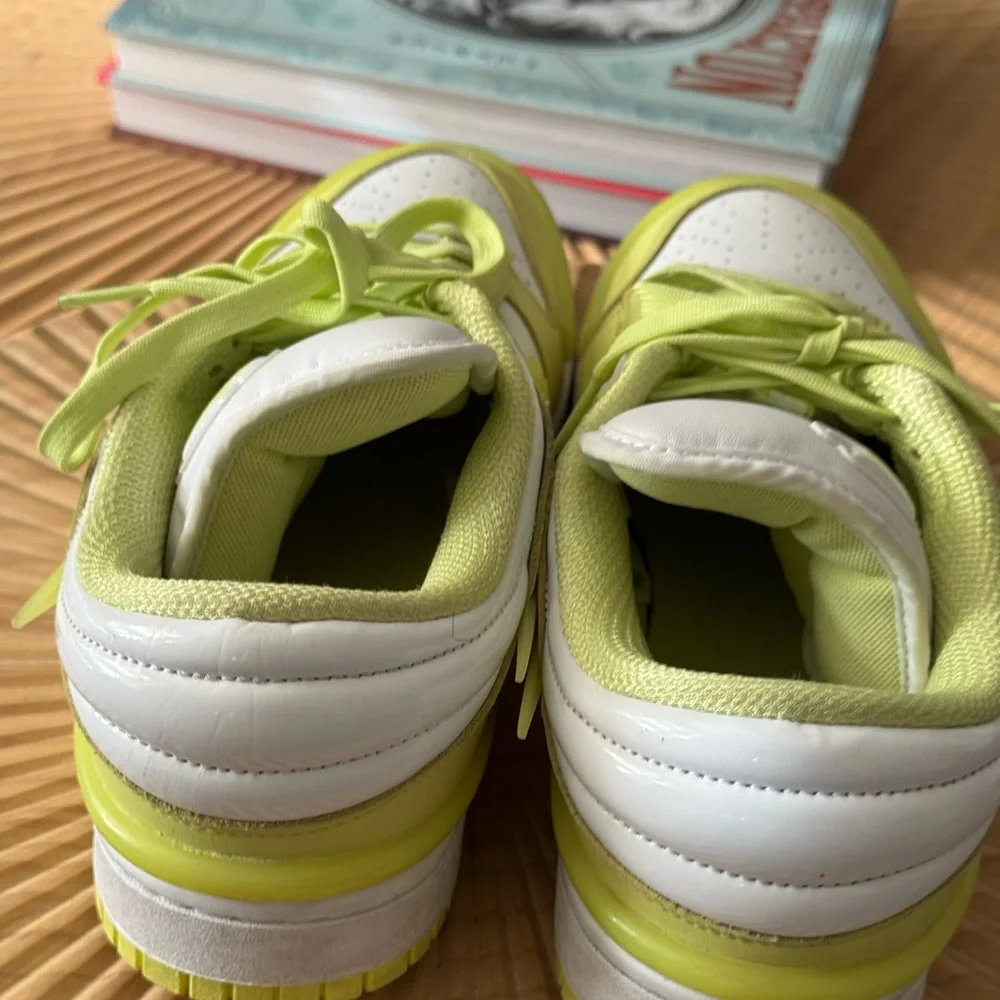 Nike Women's Dunk Low Twist Shoes - Light Lemon Twist size 11 Fun